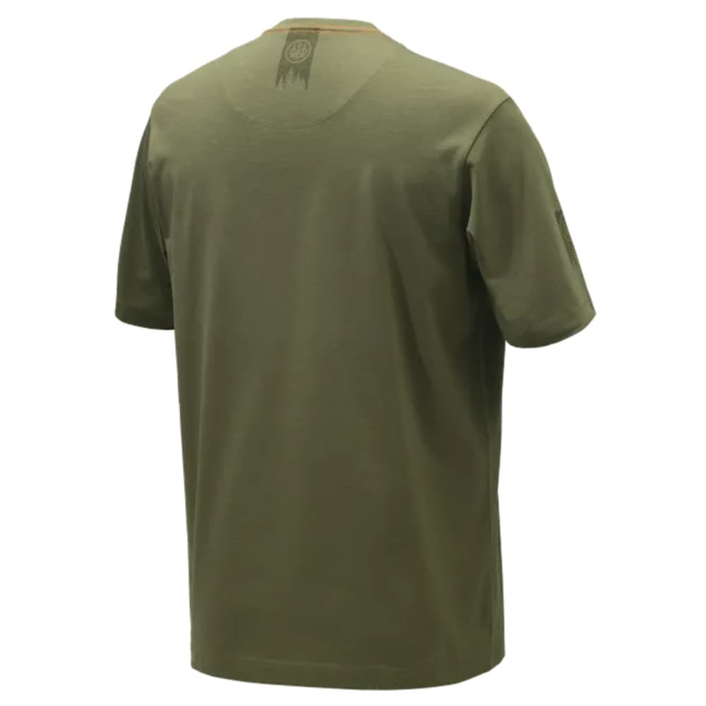 Trident T-Shirt Dark Olive, view: 1