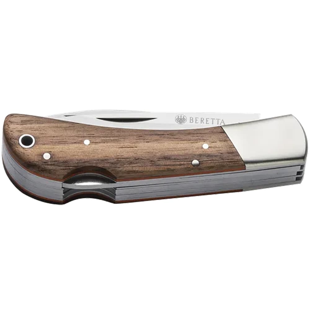 Duiker Three Blade Knife Brown & Orange, view: 2