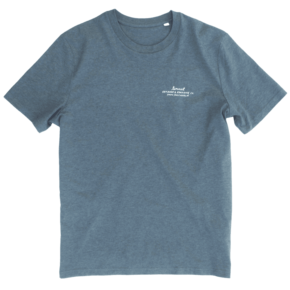 T-Shirt "Lemmel Outdoor Co." Dark Hthr Blue, view: 0