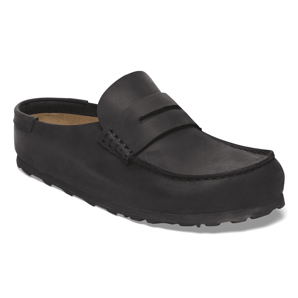 Naples Wrapped Natural Leather Oiled Narrow Black, view: 0
