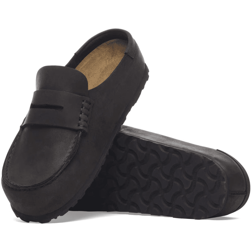 Naples Wrapped Natural Leather Oiled Narrow Black, view: 4