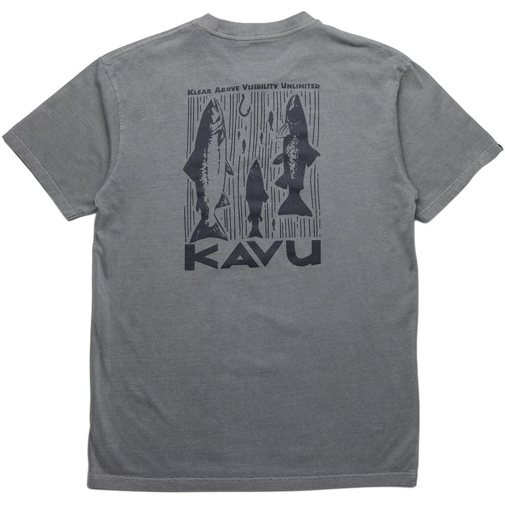 M's Salmon Heavy Weight Tee Moonless Night, view: 1