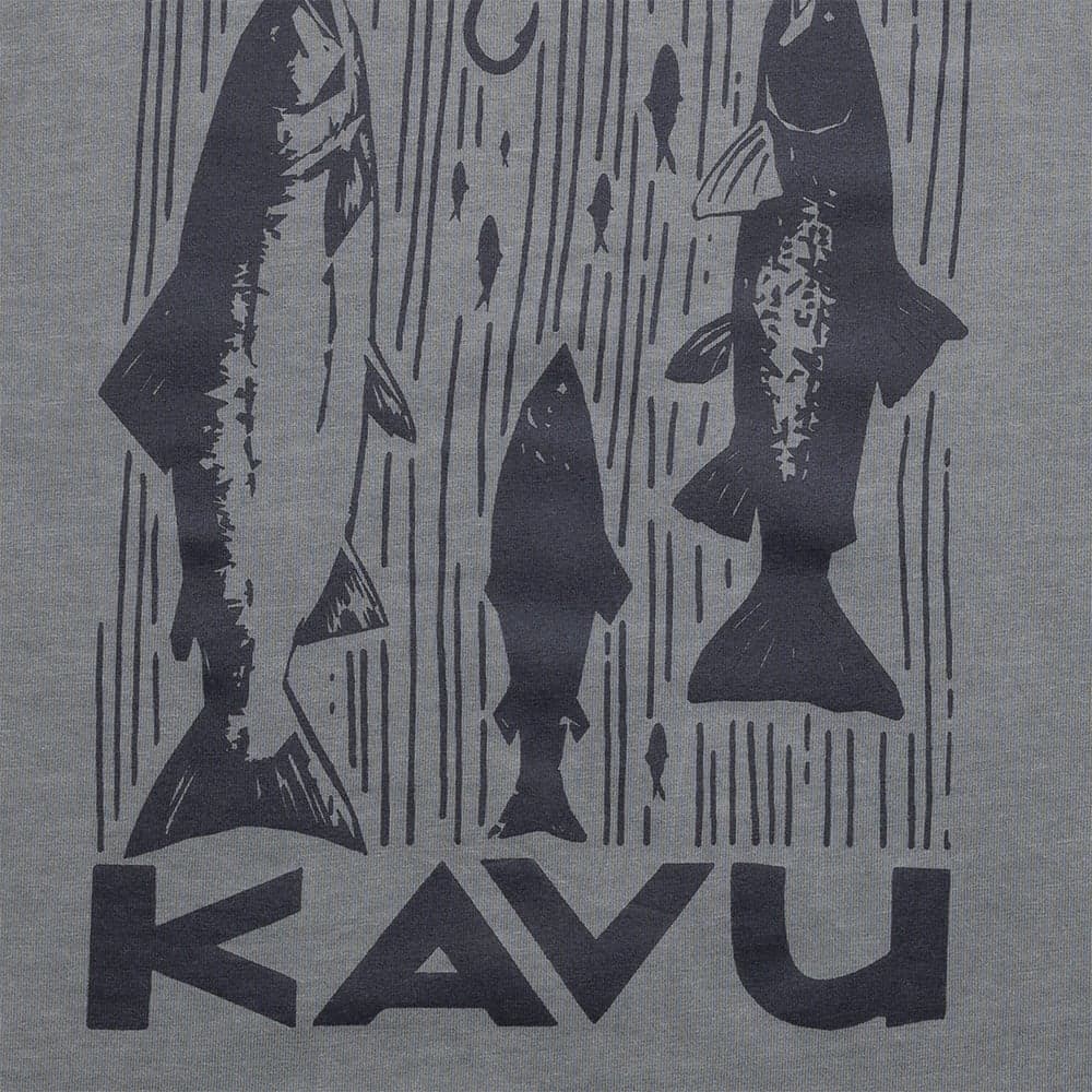 M's Salmon Heavy Weight Tee Moonless Night, view: 2