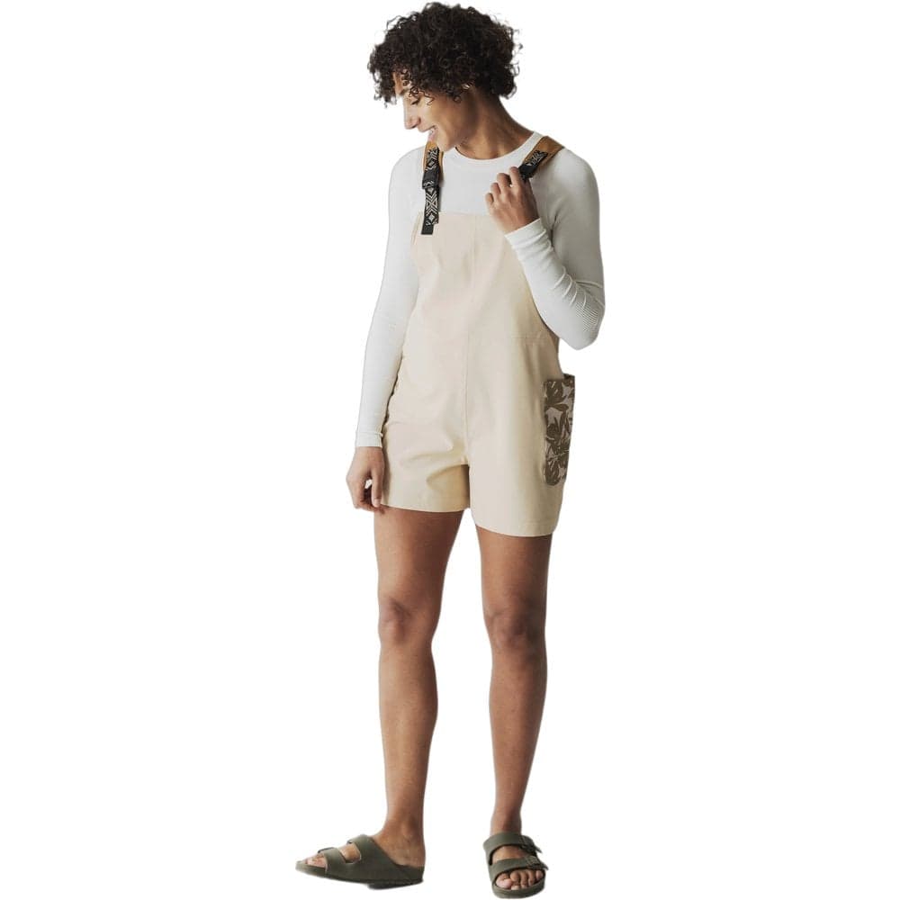 W's Montanita Jumper Shorts Beige Palm, view: 3