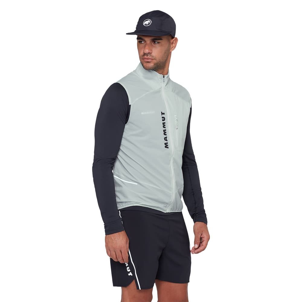 Aenergy Tr Wb Hybrid Vest Men Silver Sage-Black, view: 2