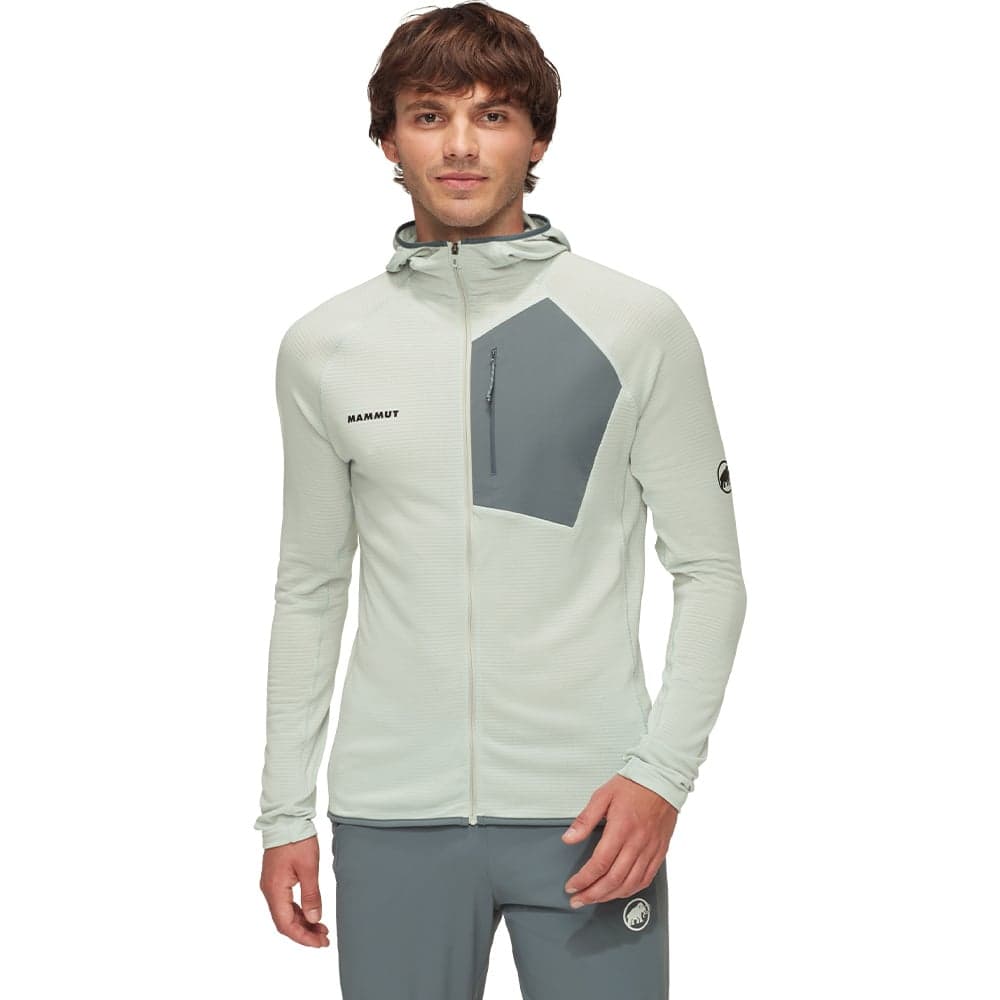 Aenergy Light Ml Hooded Jacket Men Silver Sage-Strata, view: 1