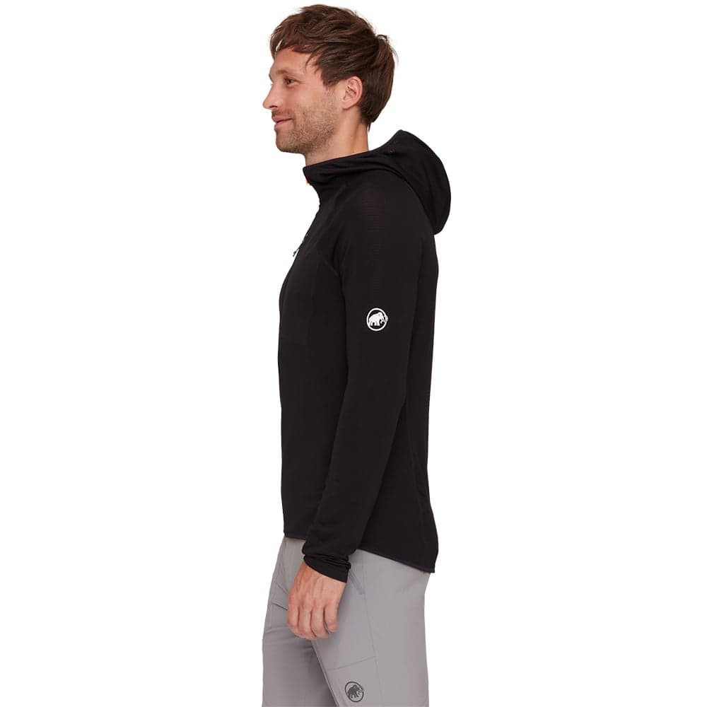 Aenergy Light Ml Hooded Jacket Men Black, view: 2