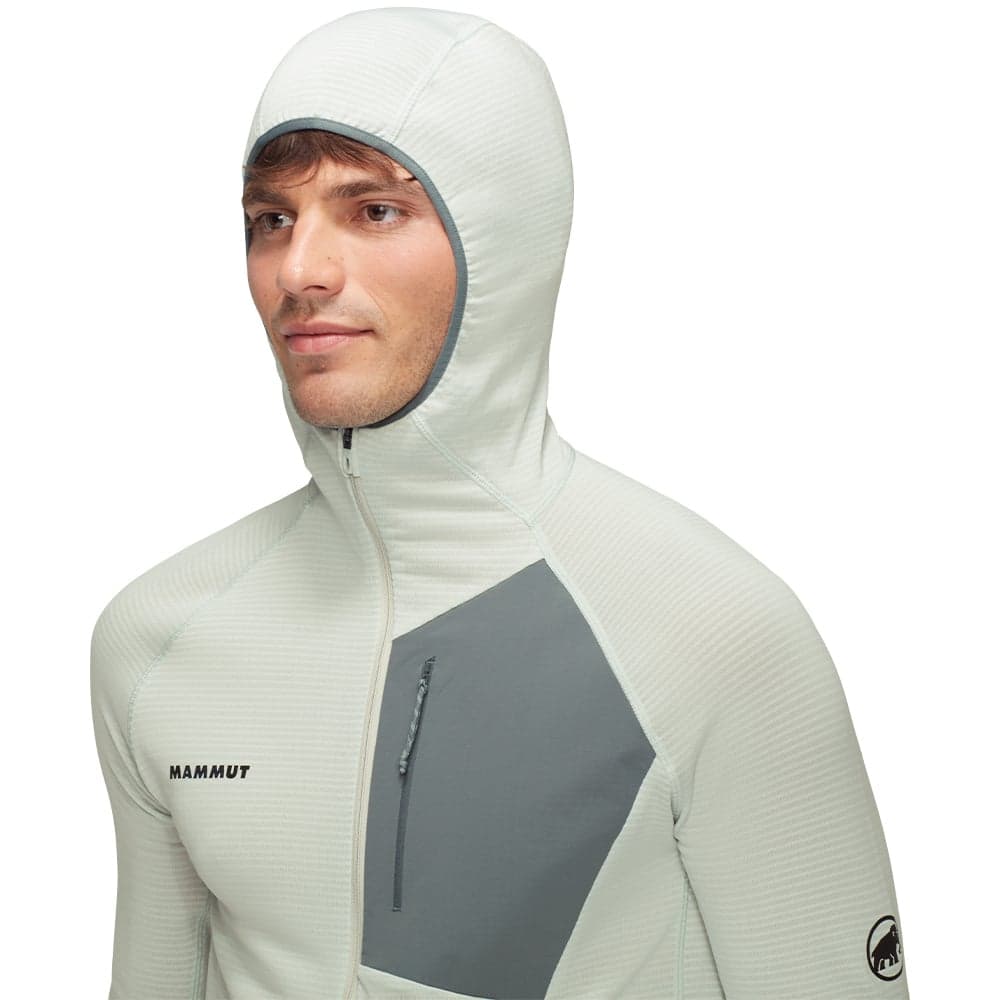 Aenergy Light Ml Hooded Jacket Men Silver Sage-Strata, view: 3