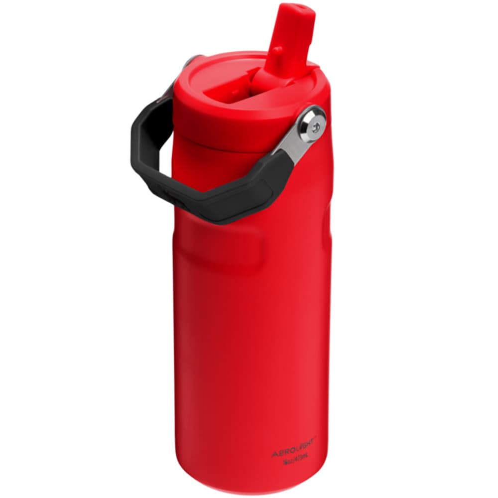 The Iceflow™ Flip Straw 2.0 Bottle 0.71 L / 24 Oz Chili Black, view: 1