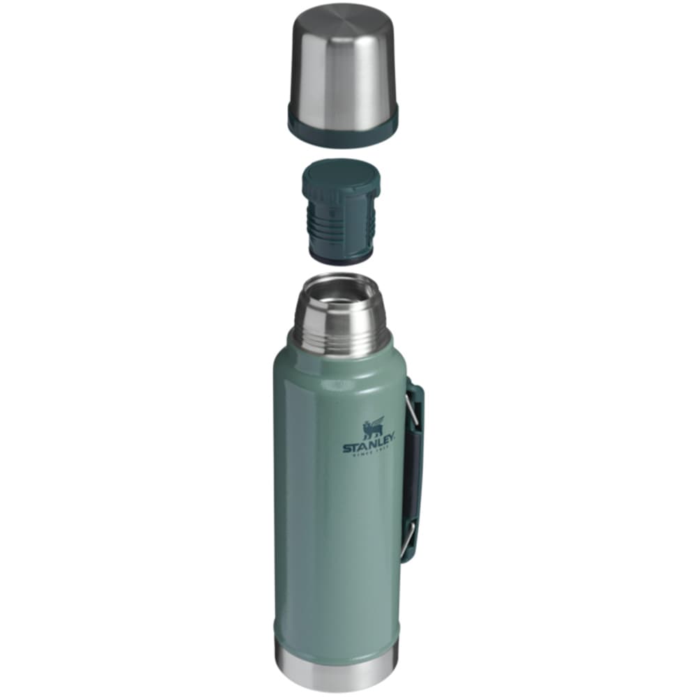 The Legendary Classic Bottle 1.4 L / 1.5 Qt Hammertone Green, view: 2