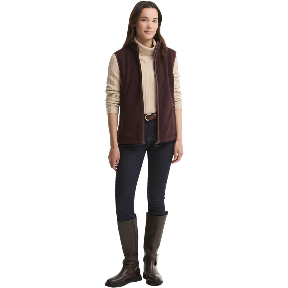 Country Colton Fleece Gilet Fig, view: 1