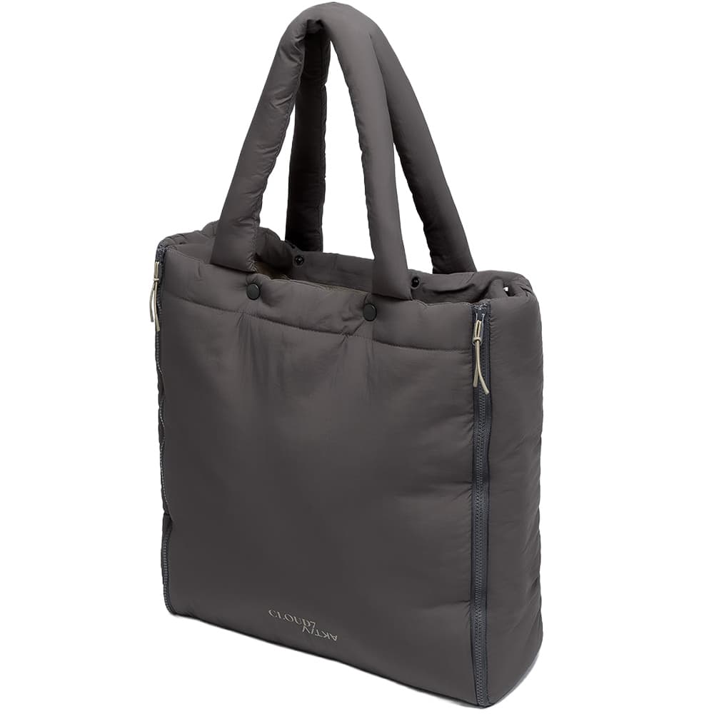 Travel Bed Aktiv Puffer Dark Grey/Light Khaki, view: 0