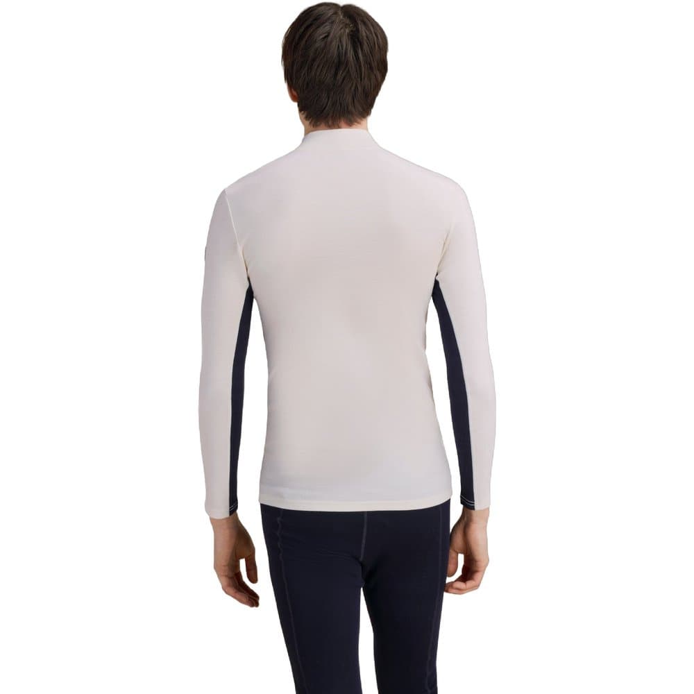 Vail Masculine Baselayer Half Zip Navy Offwhite, view: 2