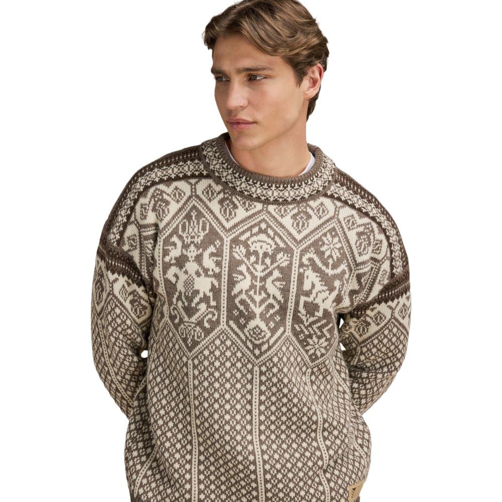 1994 Masc Sweater Nutmeg Nat.White Coffee, view: 1
