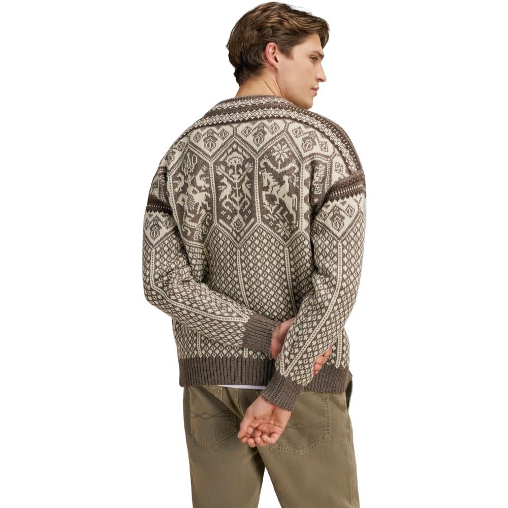 1994 Masc Sweater Nutmeg Nat.White Coffee, view: 2