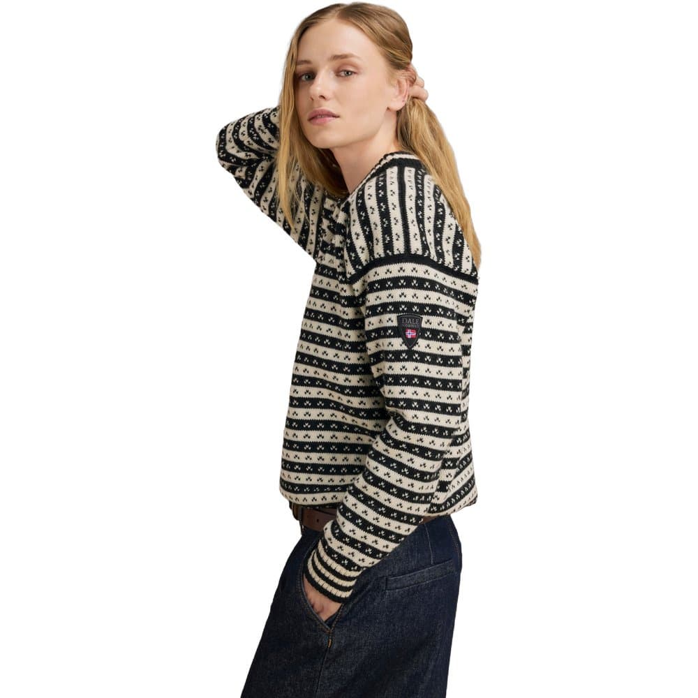 Skipsleia Unisex Sweater Black Offwhite, view: 4
