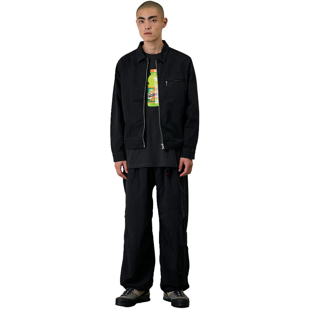 Nylon Paneled Trek Pant Black, view: 1