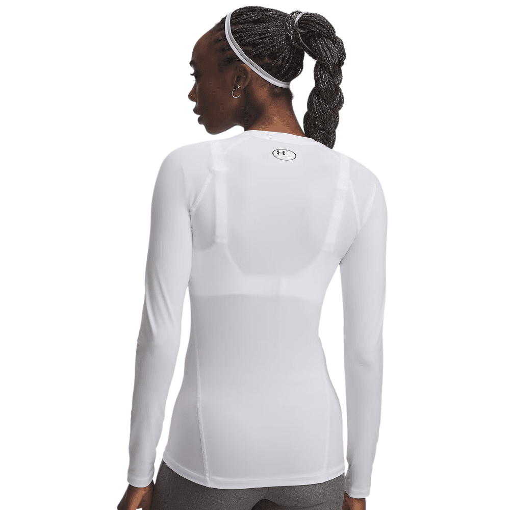 W's Heatgear Authentics Comp Long Sleeve White, view: 1