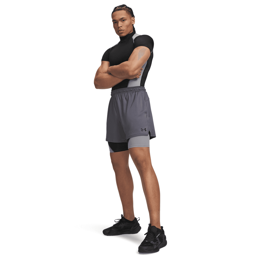 M's Heatgear Elite Long Shorts Black, view: 2