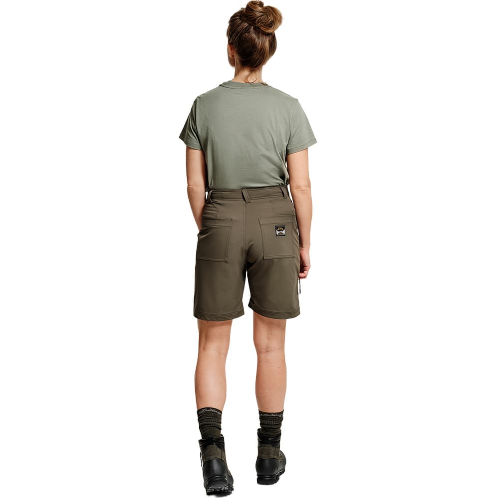 Fulu Cargo Stretch Hybrid Shorts W Forest Green, view: 2