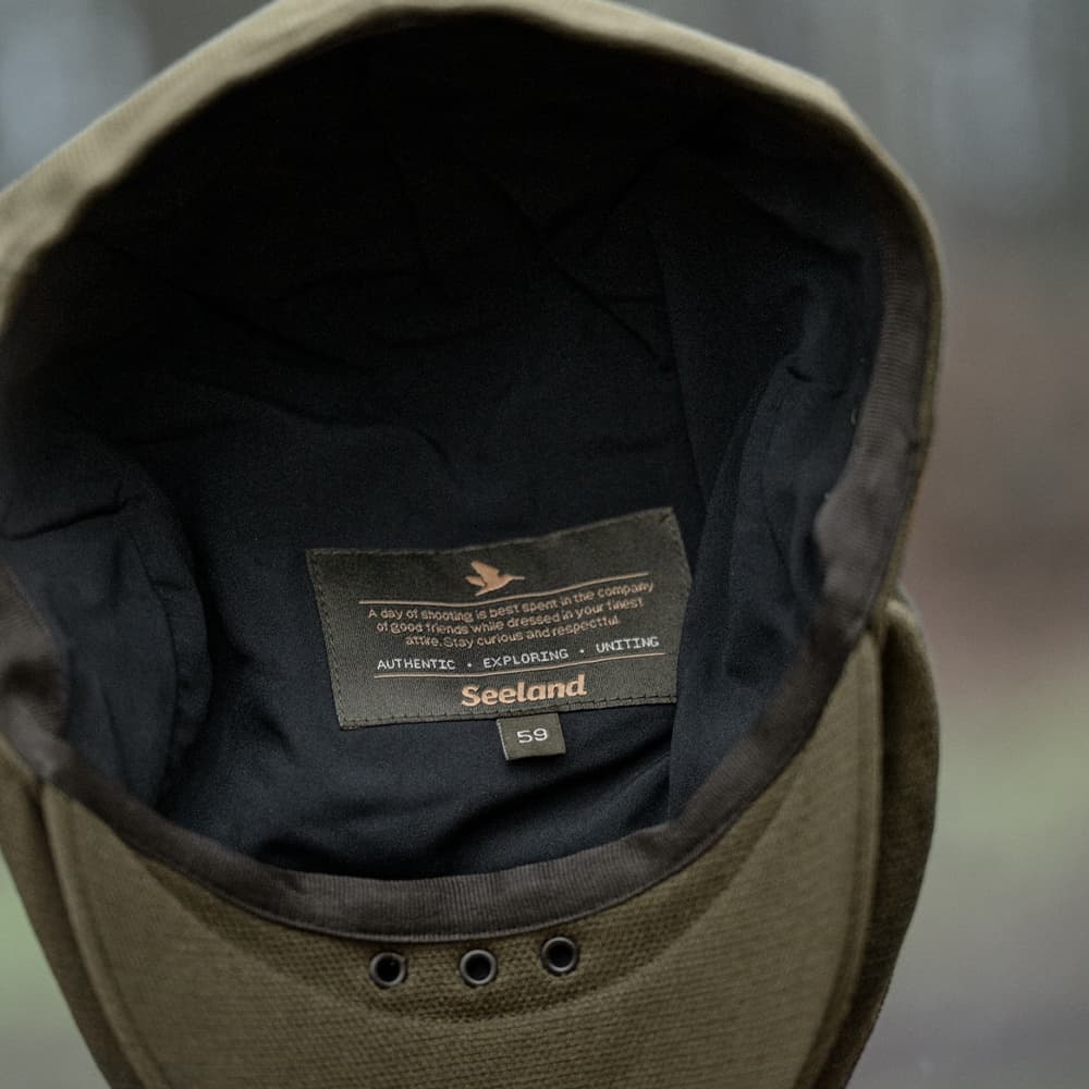 Woodcock Royale sixpence-lakki, Shaded Olive, view: 1
