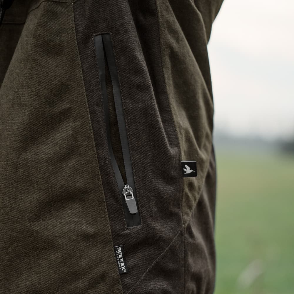 Quest miesten takki, Pine Green Melange, view: 2