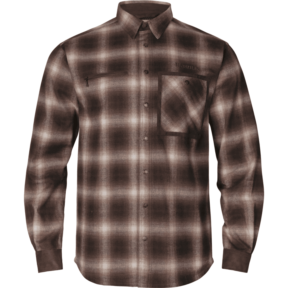 Folke Shirt -paitatakki, burgundi, view: 0
