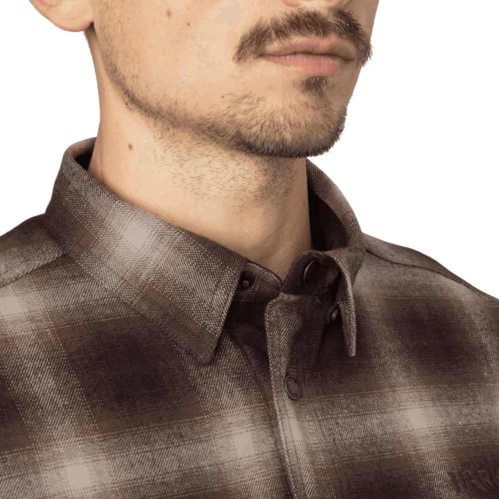 Folke Shirt -paitatakki, burgundi, view: 3