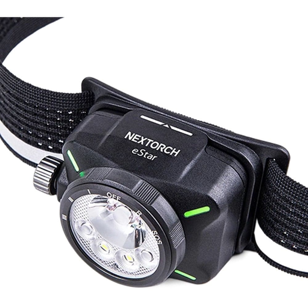 Estar Pannlampa Svart, 1300 Lm Uppladdningsbart Batteri, view: 2