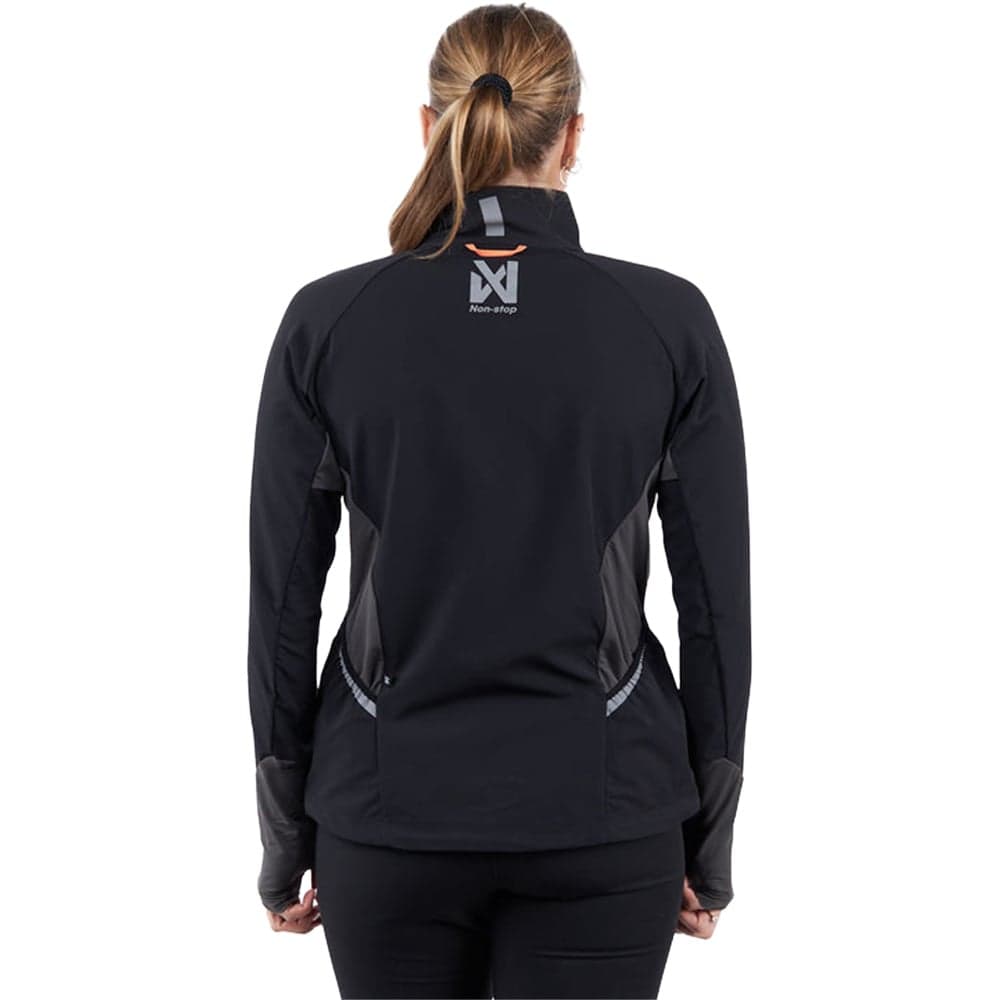W's Canix Warm-Up Jacket Black/Orange, view: 1