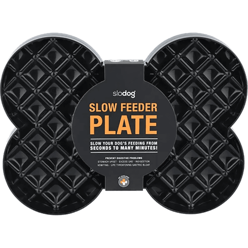 Hundskål Lickimat Slow Feeder Plate 35X26X3Cm Black, view: 0