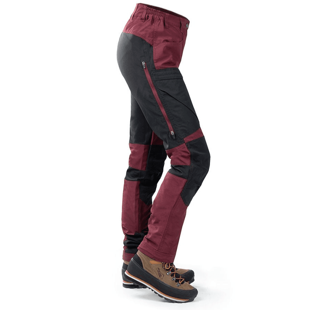 W's Active Stretch Pants Burgundy, view: 1