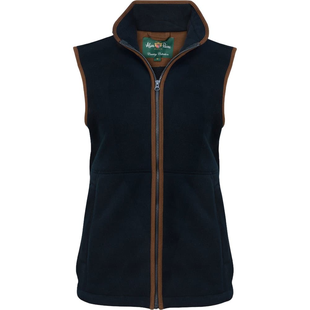 Aylsham Ladies Fleece Waistcoat Dark Navy, view: 0