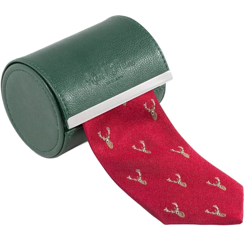 Ripon Silk Tie - Deer Red, view: 0