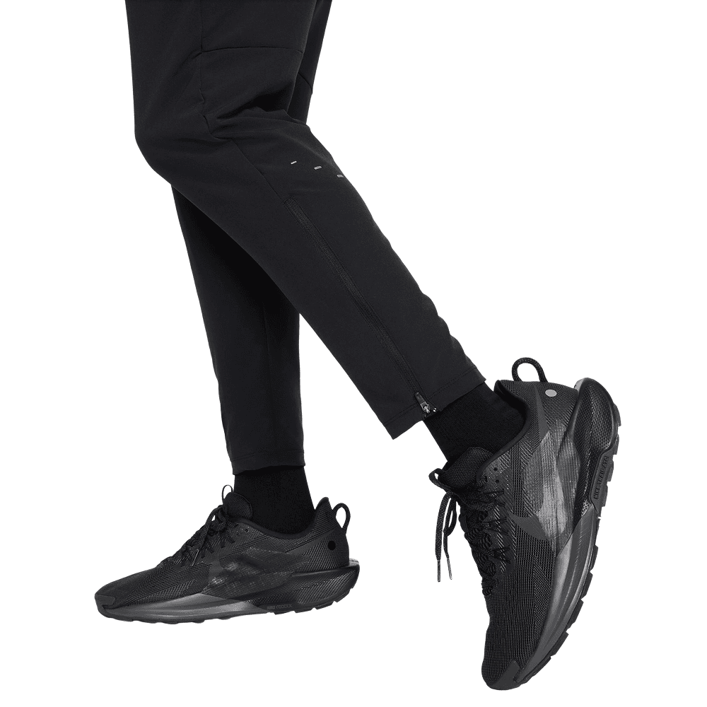 M's Stride Dri-Fit Woven Running Pants Black/Reflective Silv, view: 5