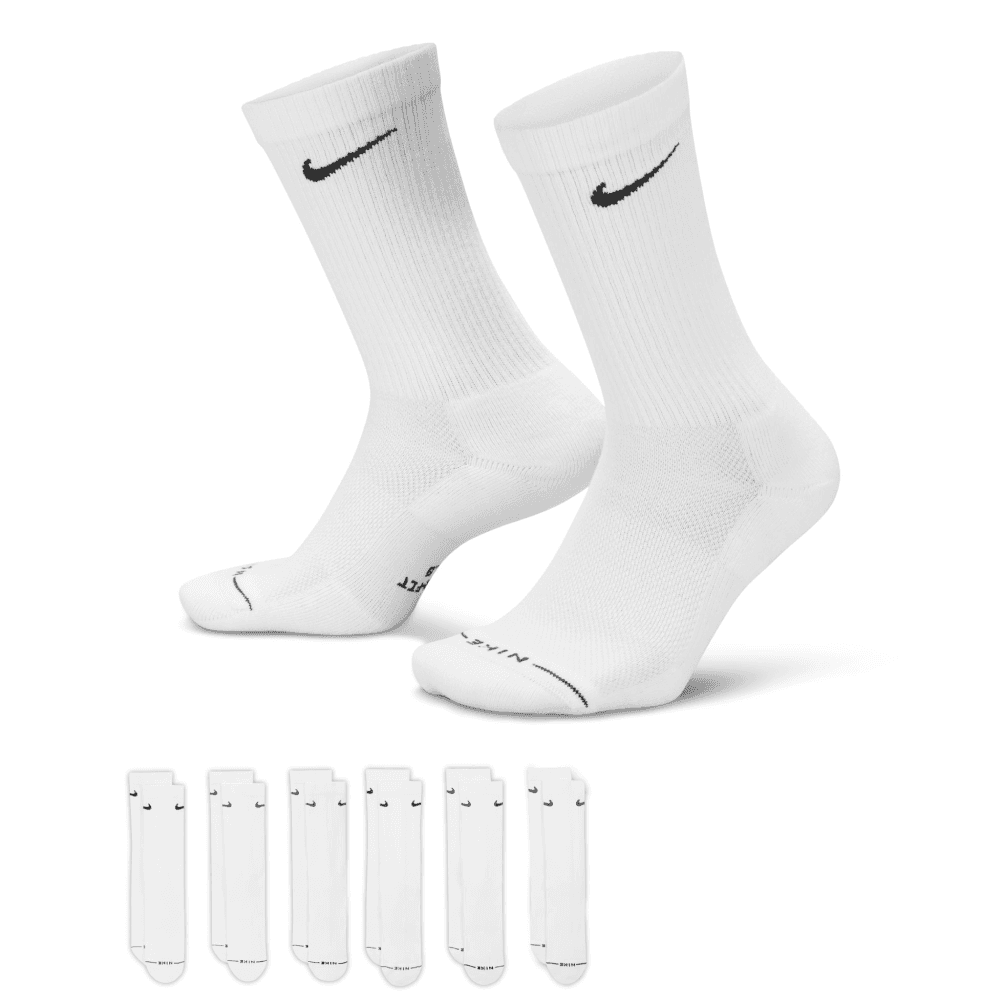 Everyday Elevated Crew Socks (6 Pairs) White, view: 0