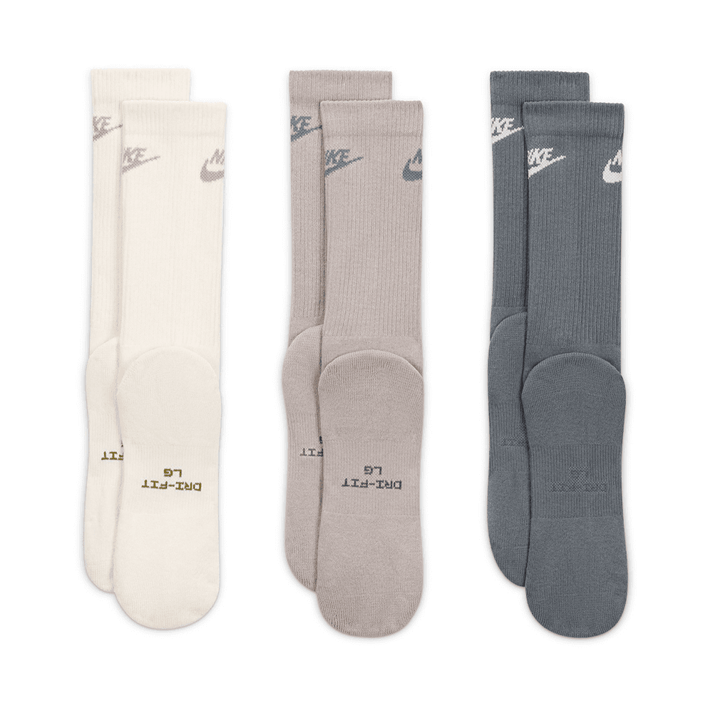Everyday Elevated Crew Socks (3 Pairs) Multi-Color, view: 2