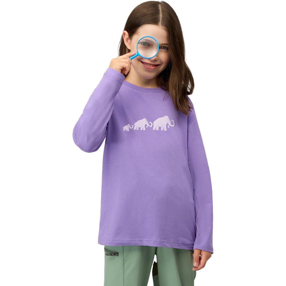 Mammut Core Longsleeve Logo Lavandin, view: 2