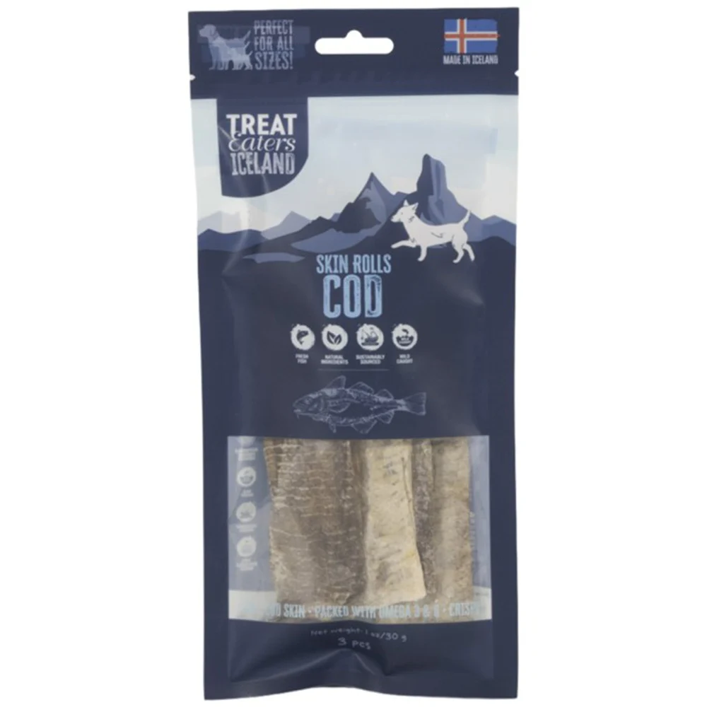 Cod Skin Rolls 70 G, view: 0