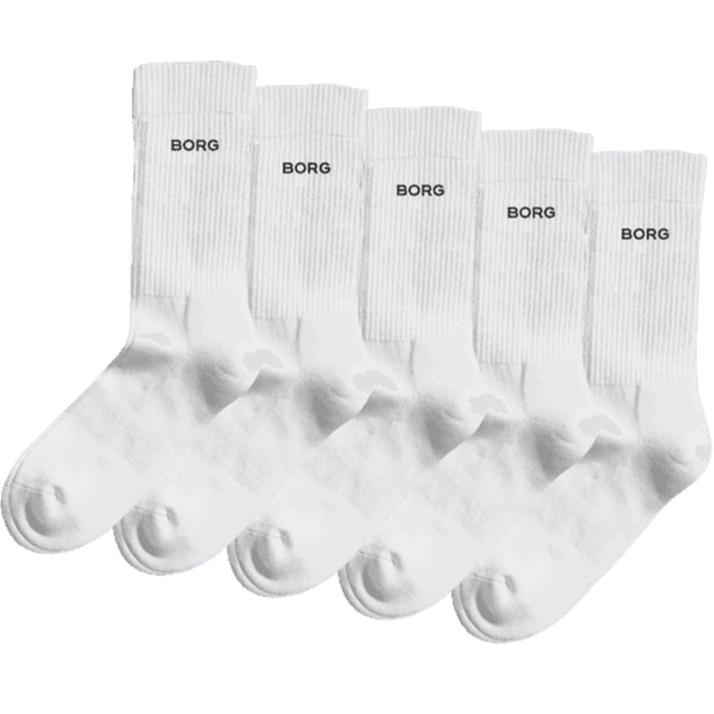 Essential Crew Sock 5P White, view: 0