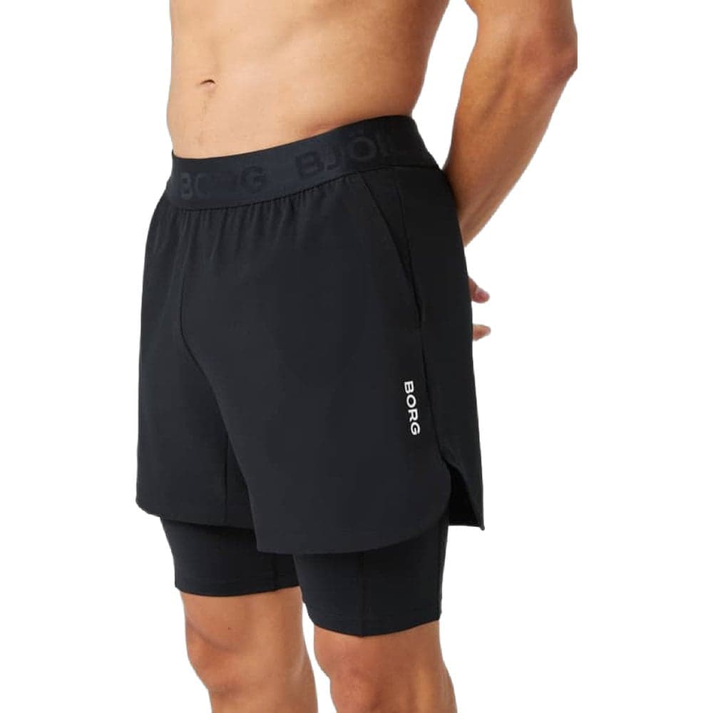 Borg 2 In 1 Shorts Black Beauty, view: 0