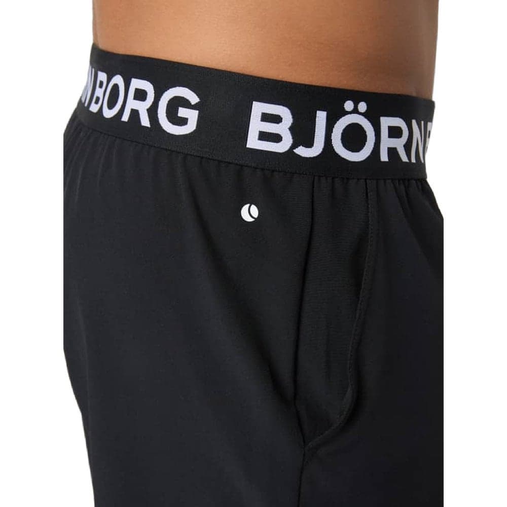 Borg 9" Shorts Black White Logo, view: 4