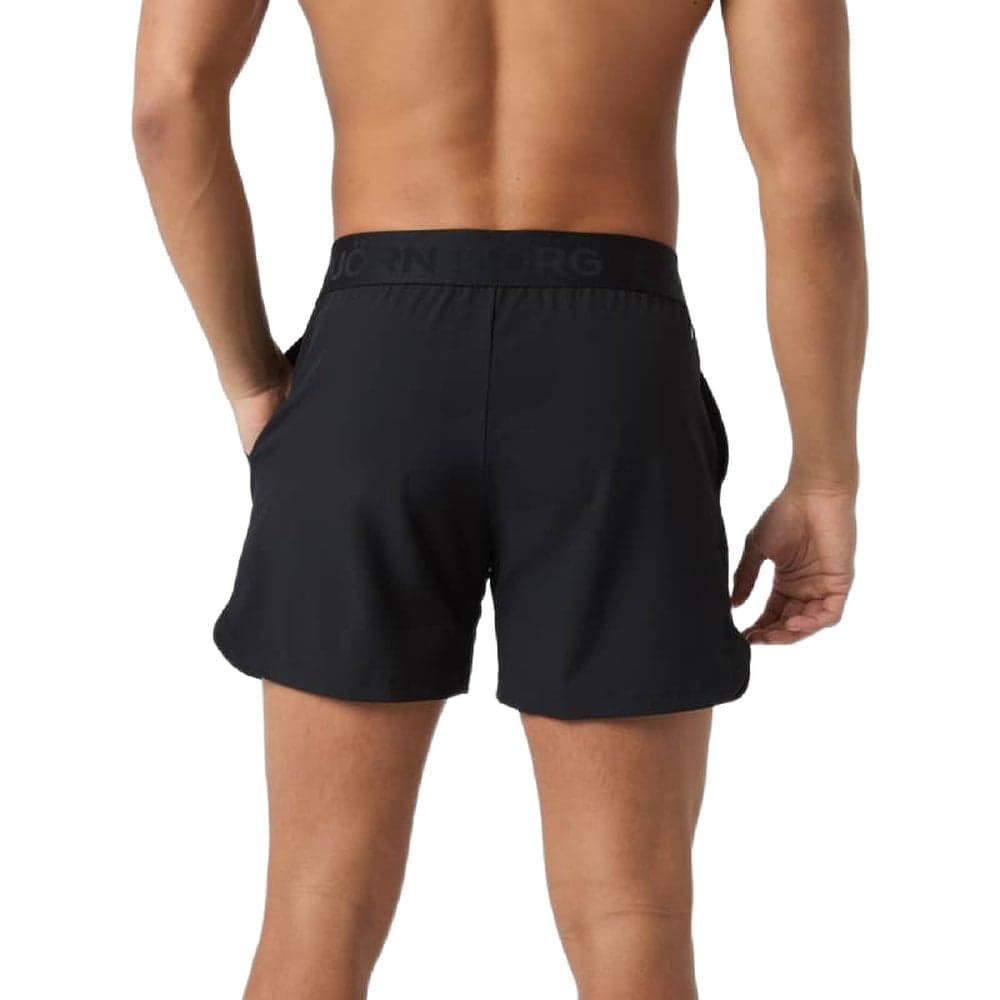Borg 6" Shorts Black White Logo, view: 1
