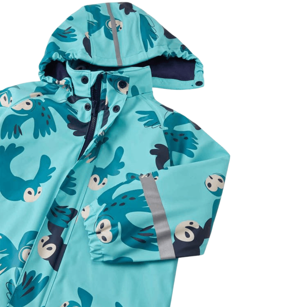 Koski Rain Jacket Aquamarine, view: 2