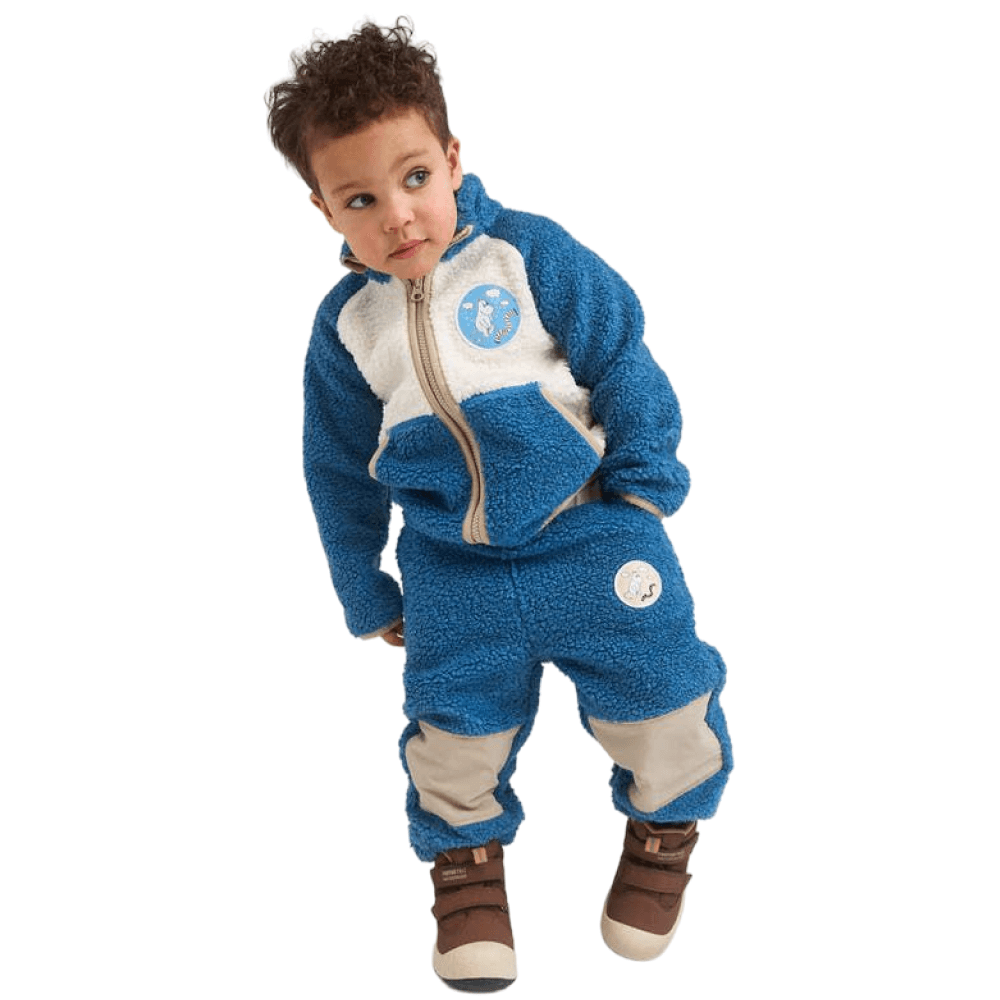 Moomin Lustig Fleece Pants Blue Ocean, view: 4