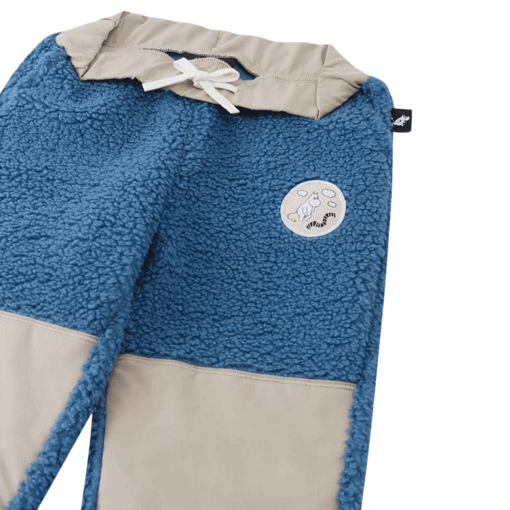 Moomin Lustig Fleece Pants Blue Ocean, view: 2