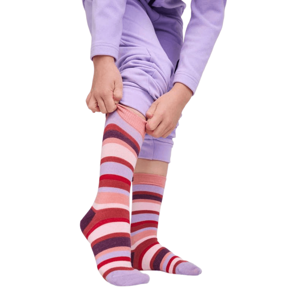 Parit Striped Socks Rose Blush, view: 2