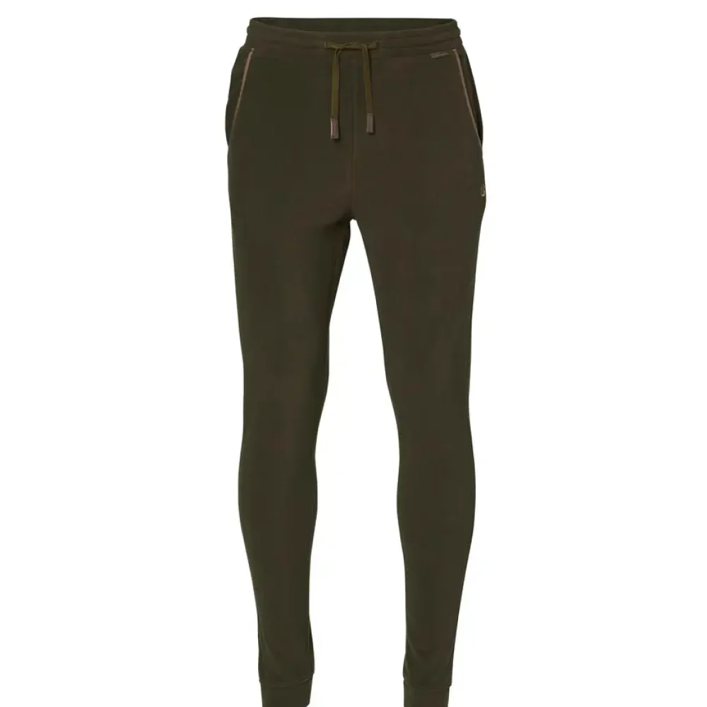 Beater Fleece Pants Men Dark Forest Green, view: 0
