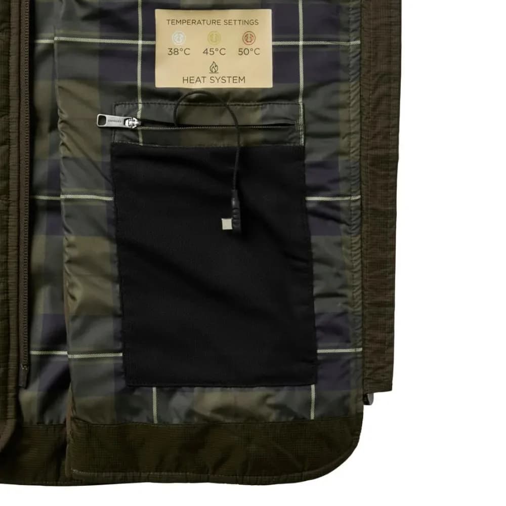 Ember Heat Vest Men Dark Forest Green, view: 4