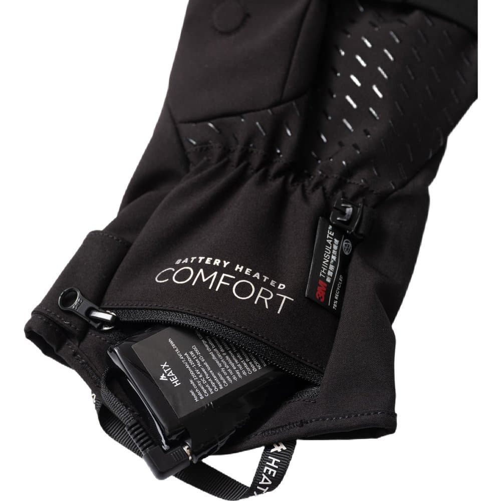 HeatX Pullover Mittens Black, view: 7